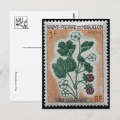 gegraveerd Briefkaart Stempel (Voorkant / Achterkant)