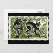  gegraveerd Briefkaart Stempel (Voorkant / Achterkant)