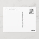 gegraveerd Briefkaart Stempel (Achterkant)