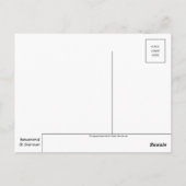 gegraveerd Briefkaart Stempel (Achterkant)