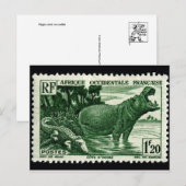 gegraveerd Briefkaart Stempel (Voorkant / Achterkant)