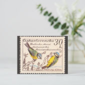 gegraveerd Briefkaart Stempel (Staand voorkant)