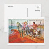 gegraveerd Briefkaart Stempel (Voorkant / Achterkant)