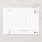 gegraveerd Briefkaart Stempel (Achterkant)