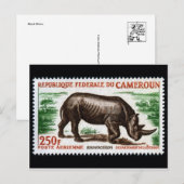 gegraveerd Briefkaart Stempel (Voorkant / Achterkant)