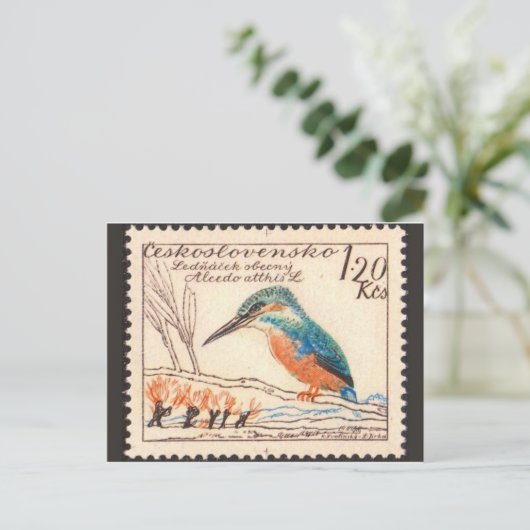  gegraveerd Briefkaart Stempel (Staand voorkant)