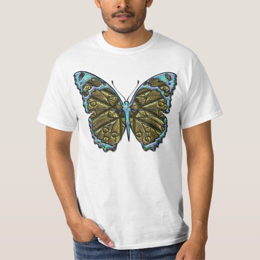 gegraveerd Butterfly 3 Shirt (Voorkant)