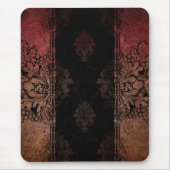  gegraveerd Damask Mousepad Muismat (Voorkant)