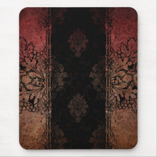 gegraveerd Damask Mousepad Muismat