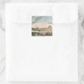 gegraveerd door Isidore Stanislas Helman Vierkante Sticker (Tas)