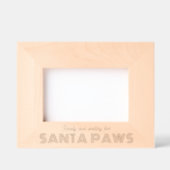 Gegraveerd Foto Lijst, Kerst hondenliefhebber plez (Voorkant)