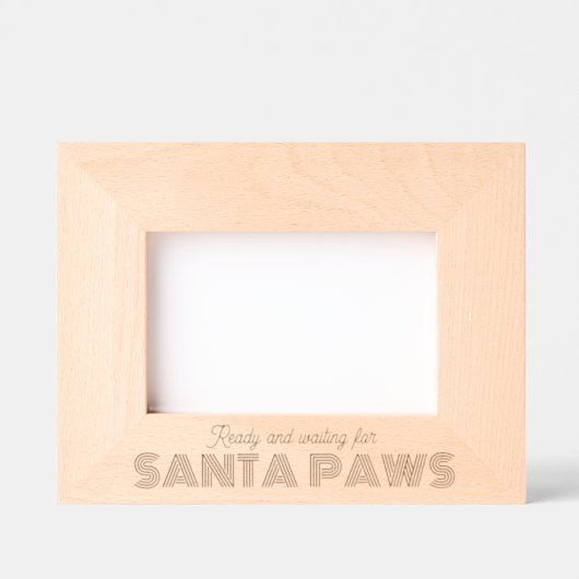 Gegraveerd Foto Lijst, Kerst hondenliefhebber plez (Voorkant)