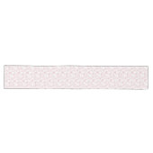 gegraveerd Frans Floral Fantasy Toile-Pink Lange Tafelloper (Horizontaal)
