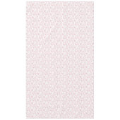 gegraveerd Frans Floral Fantasy Toile-Pink Tafelkleed (Voorkant)