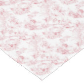 gegraveerd Frans Floral Fantasy Toile-Pink Tafelkleed (Gekanteld)