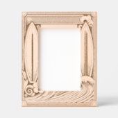 Gegraveerd hout Surfer (Voorkant)