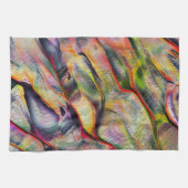 Gegraveerd met ruwheid en virtueel aquarel theedoek (Horizontaal)