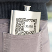  gegraveerd  rollen monogram flacon (Voorbeeld)