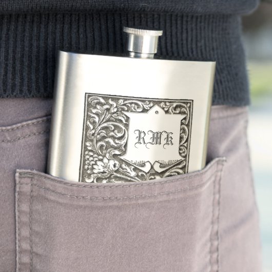  gegraveerd  rollen monogram flacon (Voorbeeld)