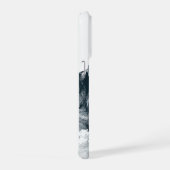 Gegraveerd Tijgerprofiel Mystieke Woud iPhone Hoesje (Rechterkant)
