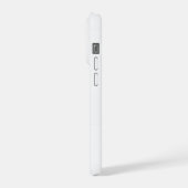 Gegraveerd Tijgerprofiel Mystieke Woud iPhone Hoesje (Linkerkant)