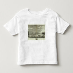 gegraveerd Uitzicht van Sint-Petersburg 2 Kinder Shirts