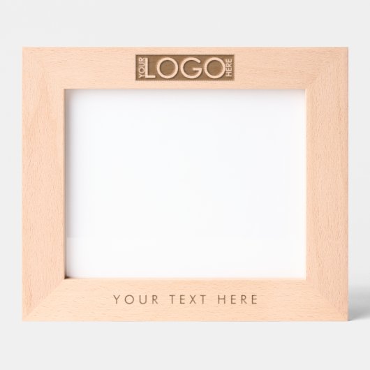 Gegraveerde Business Logo & Tekst geëtst Business Gegraveerde Lijstjes (Voorkant)