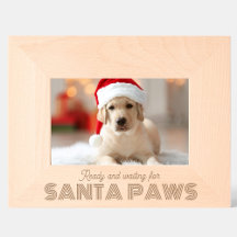 Gegraveerde fotolijst, Kerstmis hondliefhebber leu