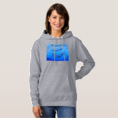 Gegraveerde Handen Grafsteen Hoodie (Voorkant volledig)