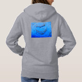 Gegraveerde Handen Grafsteen Hoodie (Achterkant)