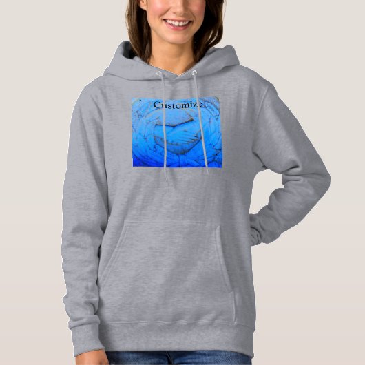 Gegraveerde Handen Grafsteen Hoodie (Voorkant)