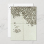 Gegraveerde kaart van France 2 (Voorkant / Achterkant)