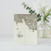 Gegraveerde kaart van France 2 (Staand voorkant)