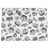  gegraveerde koninklijke kronen large cadeautasje (Voorkant)