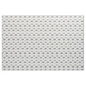 gegraveerde kronen en Fleur-de-Lis Stof (Yard (91,4 cm))