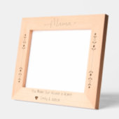 Gegraveerde Mama Photo Lijst - Aangepaste tekst &  Gegraveerde Lijstjes (Links)