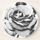 Gegraveerde Rozen Onderzetters (Voorkant)