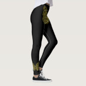 Gegraveerde Vlinder 2 Leggings (Rechts)