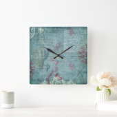 gegraveerde wandklok van Seashell (Huis)