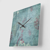 gegraveerde wandklok van Seashell (Hoek)