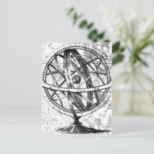 Gegraveerde wereldbollen aarde ingewikkelde retro