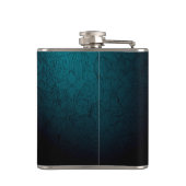 Gegraveerde wilde bloemen heupfles (Achterkant)