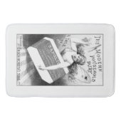 gegraveerde zeep en typografie badmat (Voorkant)