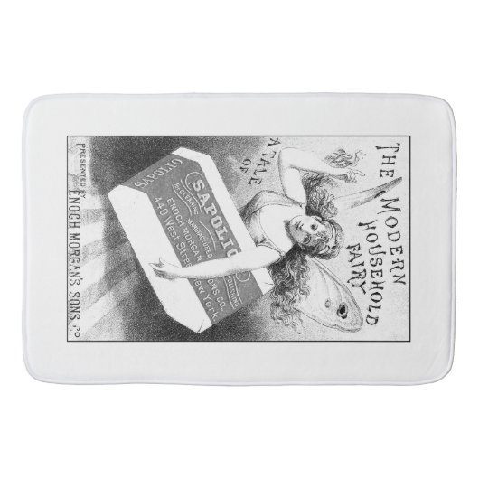  gegraveerde zeep en typografie badmat (Voorkant)
