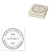 Gegrensd dit boek behoort tot de naam van het Tren Rubberstempel (Gestempeld)