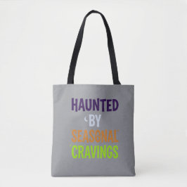 Gegrepen door seizoensgebonden verlangens tote bag