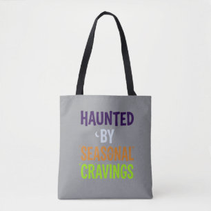 Gegrepen door seizoensgebonden verlangens tote bag