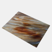 Gegriefd versteend hout deurmat (Schuin)
