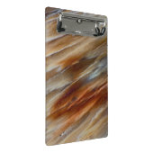Gegriefd versteend hout mini klembord (Schuin)
