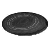 Gegrijsgrijs ongebruikelijk modern rondsnijden snijplank (Hoek)